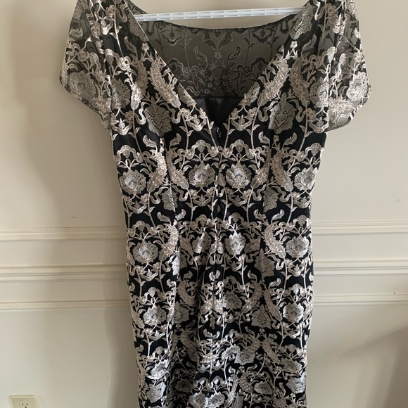 JS Collection Embroidered Evening Gown - Picture 2 of 4